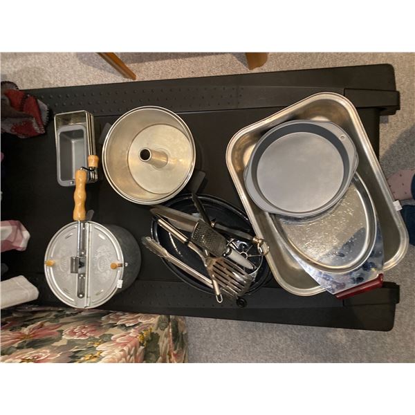 Large Assortment Of Cooking And Baking Items