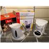 Image 1 : Sunbeam 12 Cup Coffee Maker MO:BBSBJWX28-033 And Melitta Perculater With Other Coffee Items