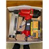 Image 1 : Clarke Nail Gun MO:AC2004-1 With Gun Scope And Assorted Hardware
