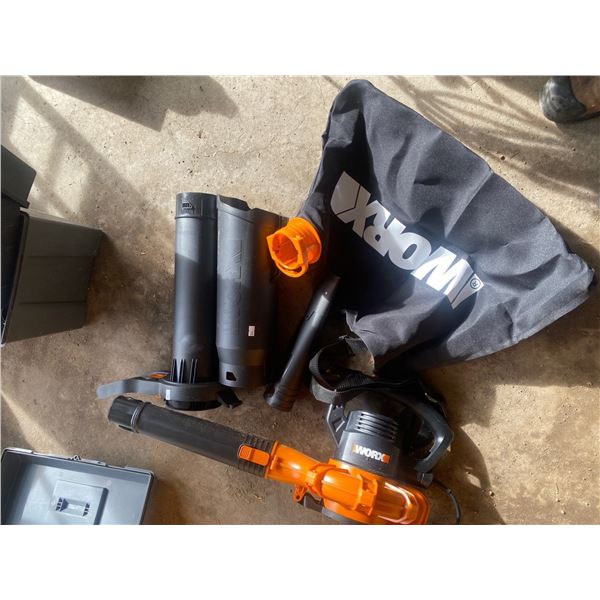 Worx Electric Leaf Blower With Accessories MOWG518