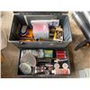 Image 1 : Large Plastic Tool Box With Contents