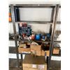 Image 1 : Metal Shelving Unit With Small Misc Parts 36L x 12W x 71T ( Contents Of Shelf )