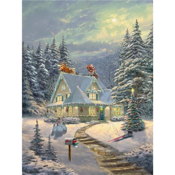 Midnight Delivery by Thomas Kinkade