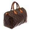 Image 2 : Louis Vuitton Brown Monogram Canvas Speedy 30 Satchel Bag