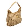 Image 2 : MCM Cream Coated Canvas Visetos Hobo bag