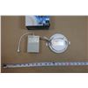 Image 2 : 4" LED SLIM PANEL 9w, 120v, 4000k  810LUMENS