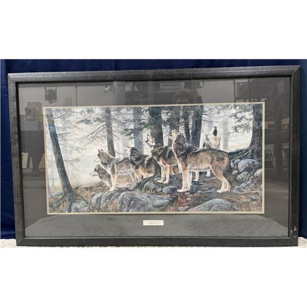 Andrew Kiss Print of Primal Song  Frame 41Wx26H Art 31Wx14H