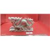 Image 1 : Beautifully carved mottled jade dragon carving, original price tag 2800.00 10"x6"