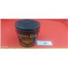 Image 1 : mini Royal Club peanut butter tin with lid 3.5" tall