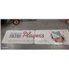Image 1 : 2 piece antique steel Players french sign 88"x21.5" fantastic graphics