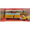 Image 2 : Gorgeous new in box 1:25 scale Coca-Cola GMC semi truck & trailer 19"