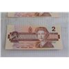 Image 4 : (3) Canadian 1986 $2 Bills