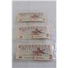 Image 4 : (3) Canadian 1986 $2 Bills