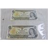 Image 2 : (3) Canadian 1973 $1 Bills