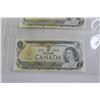 Image 3 : (3) Canadian 1973 $1 Bills