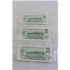 Image 4 : (3) Canadian 1973 $1 Bills