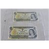 Image 2 : (3) Canadian 1973 $1 Bills