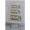 Image 1 : (3) Canadian 1973 $1 Bills
