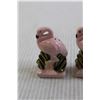 Image 2 : (2) Salt and Pepper Shaker Sets - Pigs, Flamingos