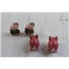 Image 6 : (2) Salt and Pepper Shaker Sets - Pigs, Flamingos