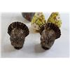Image 4 : (2) Salt and Pepper Sets, Turkey Container - Has Chip