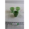 Image 1 : (3) Green Cups