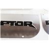 Image 3 : (4) Raptor Mirrored Stainless Steel Mudflap Trims