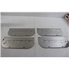 Image 5 : (4) Raptor Mirrored Stainless Steel Mudflap Trims