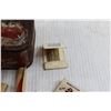 Image 4 : Vintage Great West Cut Plug Tobacco Tin, Rolling Papers, Canada 2 Cent Exercise Stamp