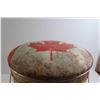 Image 4 : Canadian Flag Pail with Padded Lid