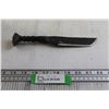 Image 1 : Hand Forged Twisted Handle Railroad Spike Tanto Decorative Knife