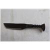 Image 5 : Hand Forged Twisted Handle Railroad Spike Tanto Decorative Knife