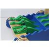 Image 2 : Chomping Alligator Wooden Push Toy (mouths move while pushing)