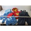 Image 1 : Children's Wear - Oshkosh Bibbed Coveralls & Winey The Pooh Hoodie size3T - House Coat 4T