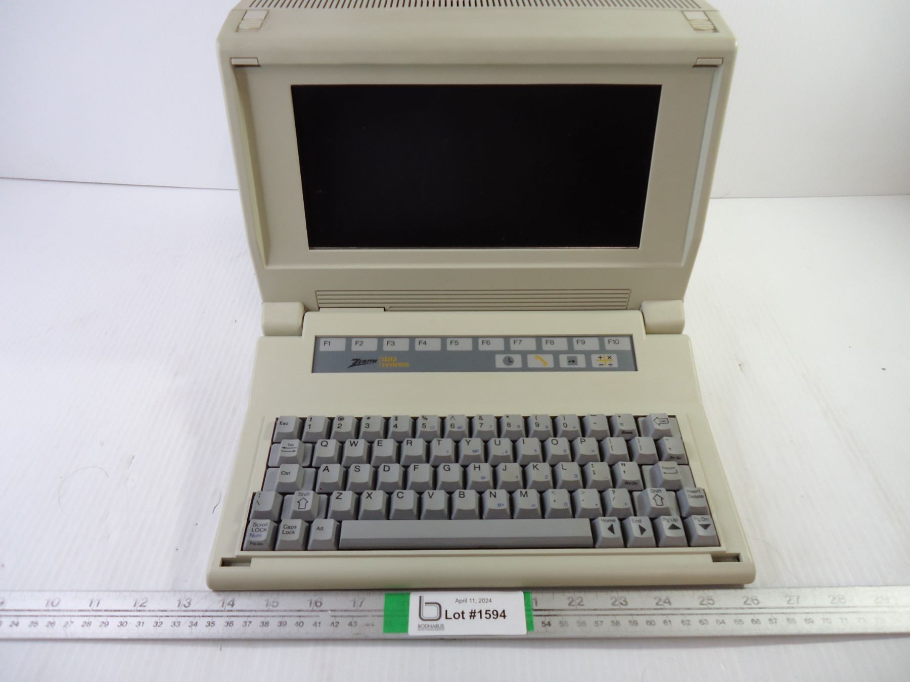 Vintage Zenith Portable Personal Computer with case and power pack ...
