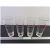 Image 1 : (4) Vintage Labatt's Beer Glasses