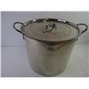 Image 2 : Large Stainless Steel Stock Pot