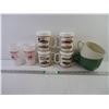 Image 1 : (2) Vintage Mid-City Motors Glasses,(4) Coffee Mugs and (2) Soup Bowls