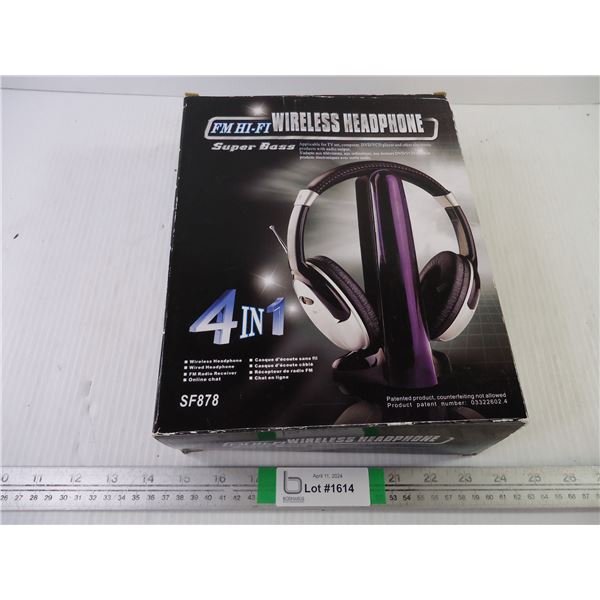 FM Hi-Fi Wireless Headphones