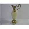 Image 2 : Vintage Onyx and Brass Bud Vase-Made in Italy