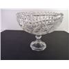 Image 2 : Crystal Glass Pedestal Bowl