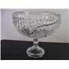 Image 4 : Crystal Glass Pedestal Bowl
