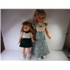 Image 2 : (2) Vintage Dolls- Tall one is 32" and the other is 24"-Made in Canada 1960's