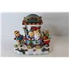 Image 1 : Santa & Mrs. Claus In Cart Figurine