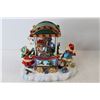 Image 3 : Santa & Mrs. Claus In Cart Figurine