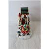 Image 4 : Santa & Mrs. Claus In Cart Figurine