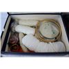 Image 2 : Yarn, Knitting Needles, Embroidery Hoops & Supplies, Storage Box With Tray, etc.
