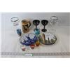 Image 1 : Goblets, Stein, (2) Collector Plates, Shot Glasses
