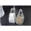 Image 2 : Crystal Vase - Crystal Bell - (2) Sets of Salt & Pepper Shakers