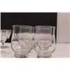 Image 4 : Glassware (4) Crystal Goblets, (7) Liqueur Glasses & (6) Glass Tumblers